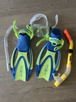 Taucherbrille Schnorchel Flossen Set