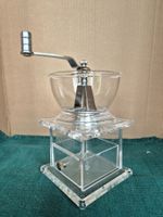Vintage Kaffeemühle aus Plexiglas / Acrylglas