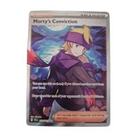 Morty's Conviction Full art Trainer Pokémon