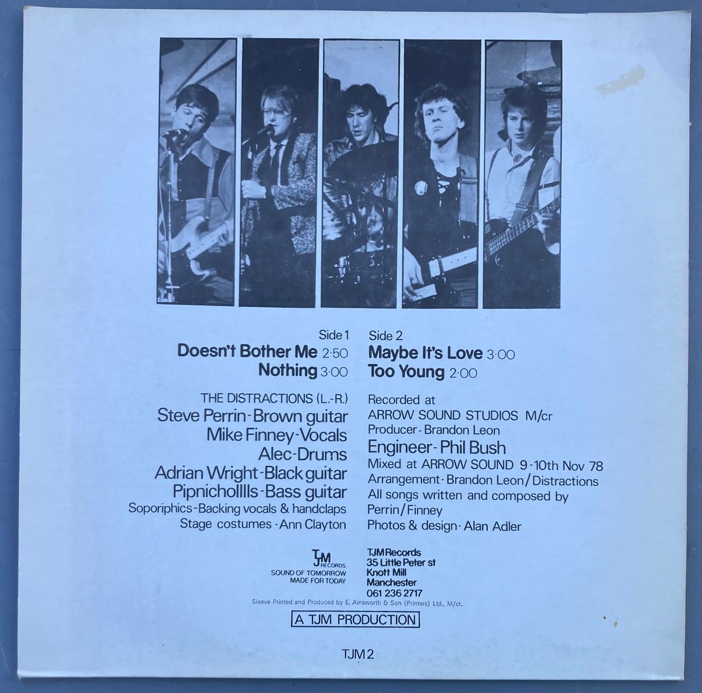 Dischi in vinile: THE DISTRACTIONS - YOU'RE NOT GOING OUT DRESSED LIKE THAT – Usato da Poliez-Pittet venduto da Newtown-Records 1