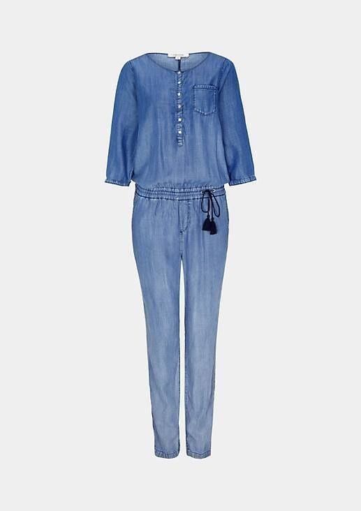 Comma Tute: Comma Denim Jumpsuit Gr. 42 – Nuovo (secondo la descrizione) da Kreuzlingen venduto da shopaholicatheart_2 3