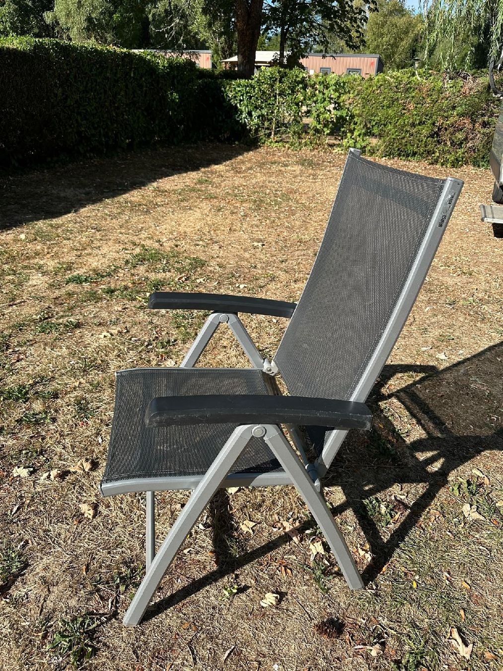 Tischset: Gartentisch und Stuhl Set Alu dunkelgrau gebraucht – Gebraucht aus Hedingen von ber_9t8m 1