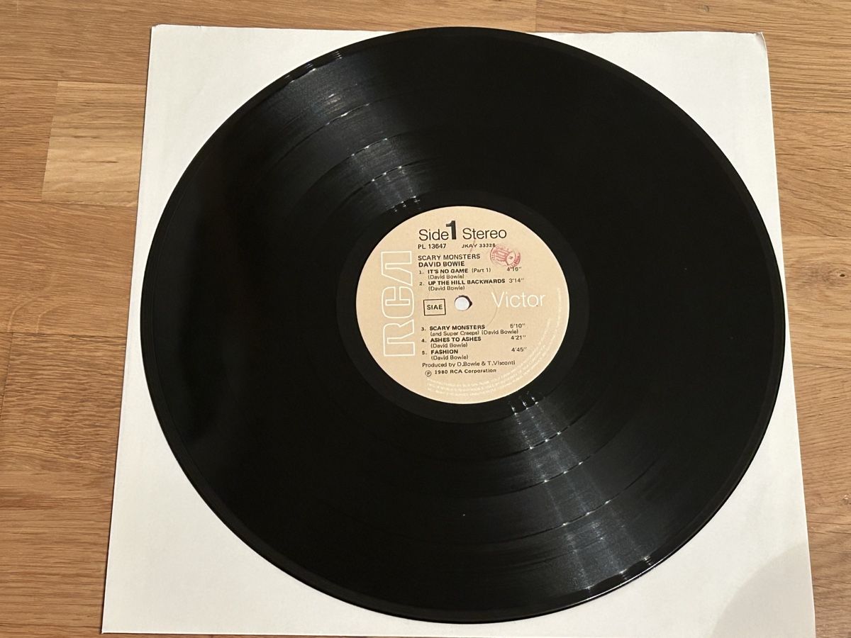 Schallplatten: David Bowie. 1980. Scary Monsters – Gebraucht aus Faulensee von Mizuno06 2
