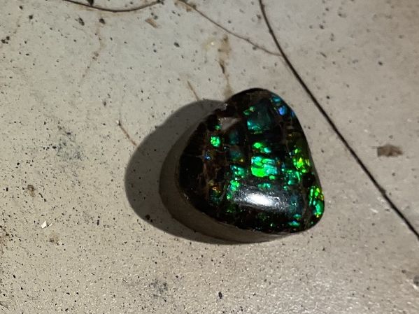 Edelsteine: Natürliche, wunderschöne Ammolit Doublette – Neu (gemäss Beschreibung) aus luzern von Alpendorf1 1