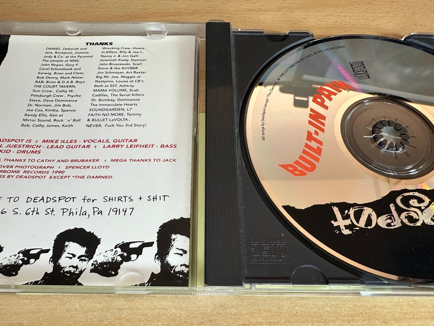 CD: Deadspot – Built-In Pain – Usato da Rikon im Tösstal venduto da Alpenmutz 2