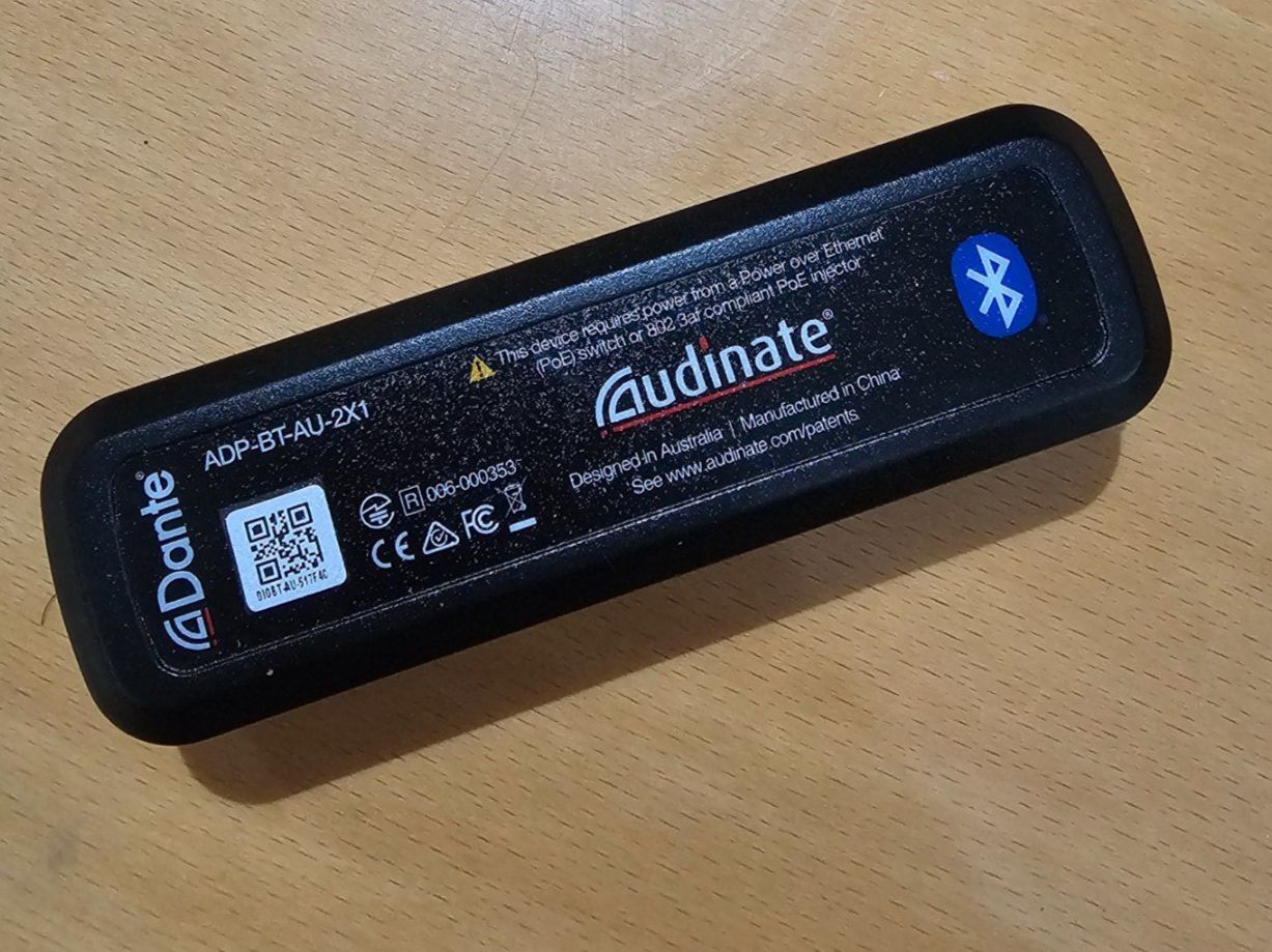 Convertitori: Audinate Dante AVIO Bluetooth IO 2x1 – Usato da Zollbrück venduto da gueschu01 1