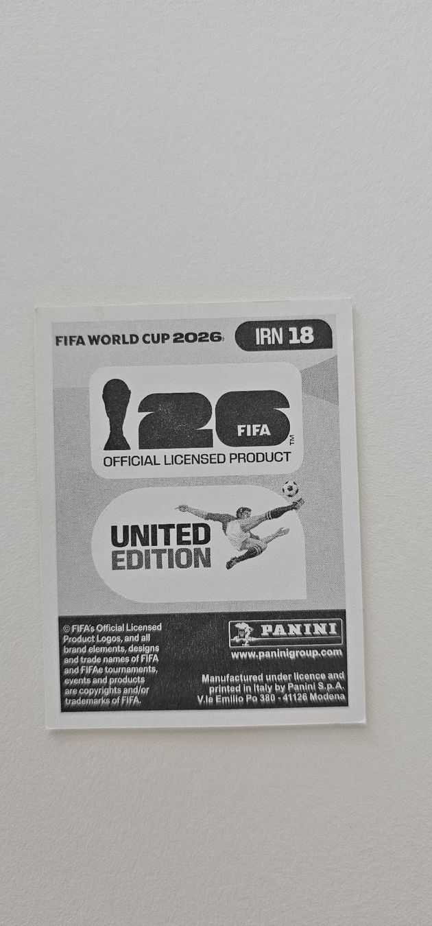 Panini Sammelbilder & Trading cards: World Cup Panini IRN 18 – Neu und originalverpackt aus Biel VS von volcom8702 1