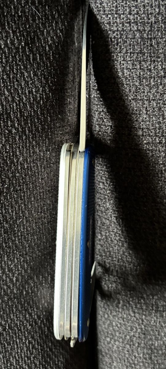 Victorinox Coltelli tascabile: Victorinox Bicolor 4 progress silber/blau – Nuovo (secondo la descrizione) da Allenwinden venduto da Lb3 4