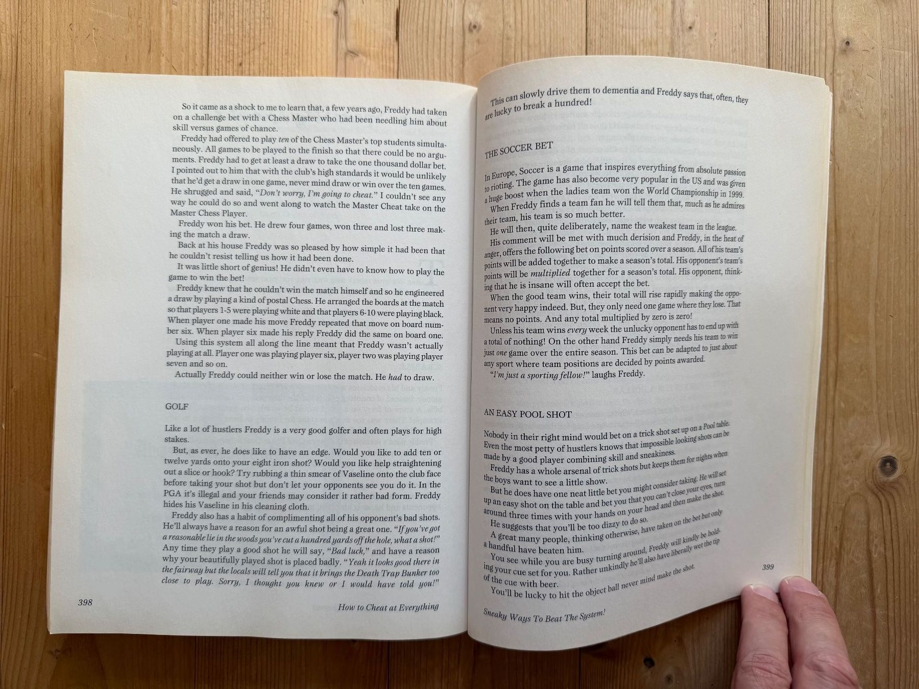 Livres: How to cheat at everything - Simon Lovell – D'occasion à Himmelried par rasmus67 7