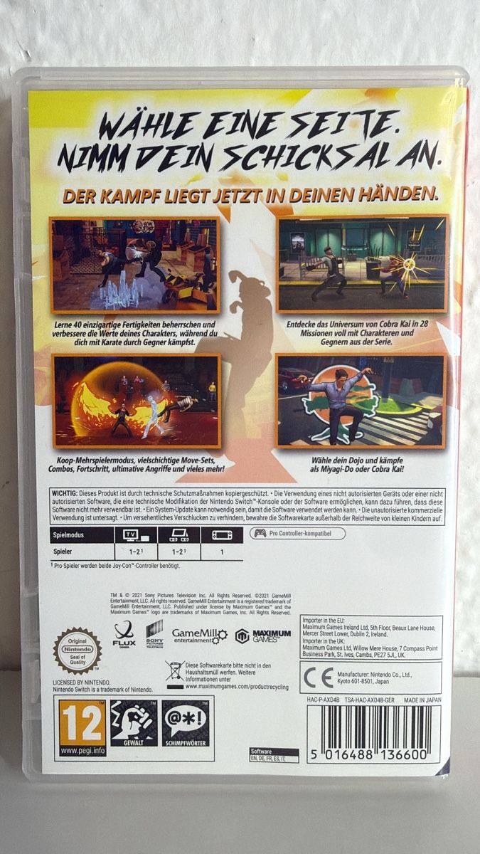Nintendo Giochi: Cobra Kai The Karate Kid Saga Continues Switch Game - TOP! – Usato da Ehrendingen venduto da bubulence 1