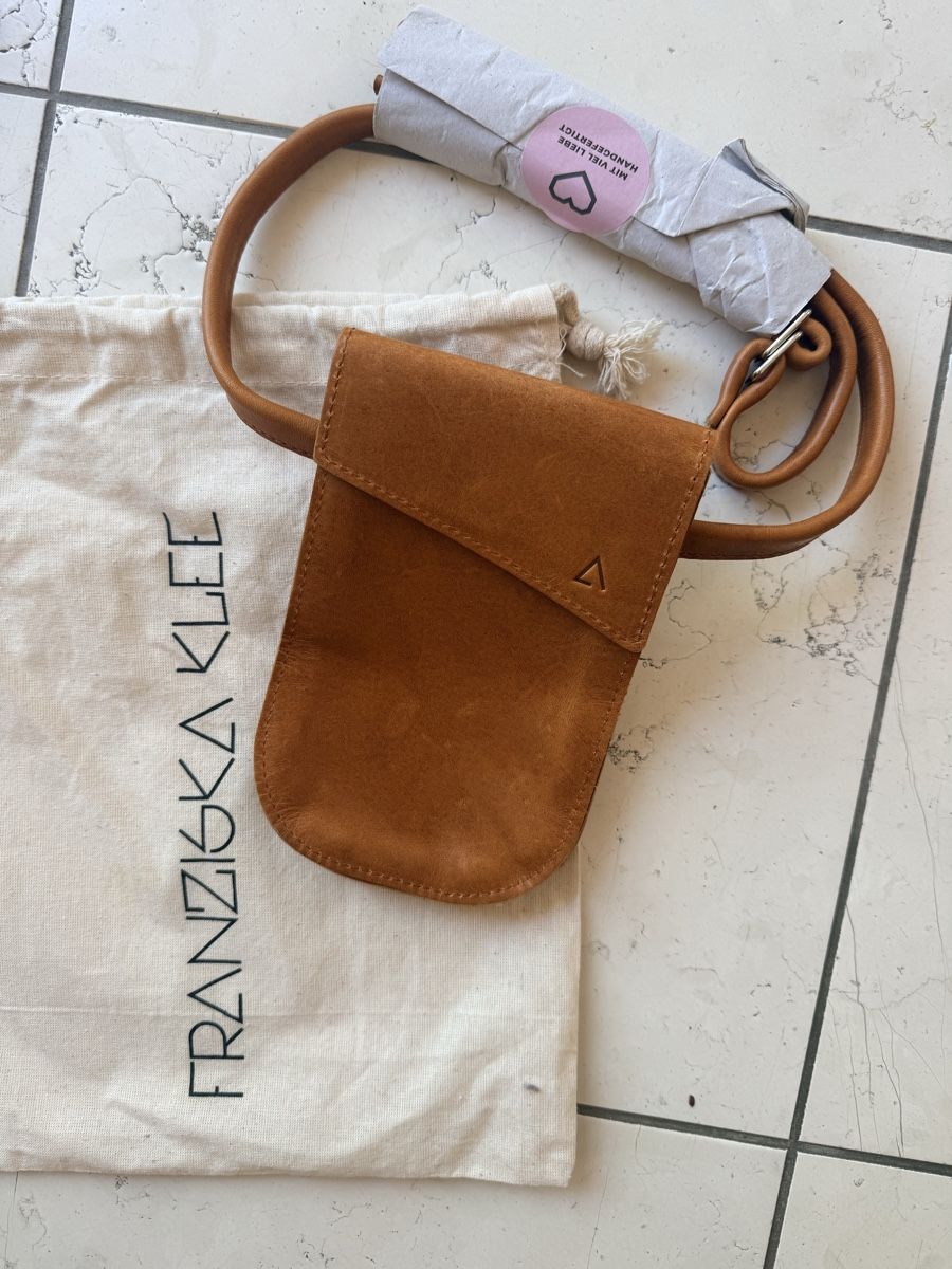 Borse: Echtleder Handytasche von Franziska Klee – Nuovo e nell'imballaggio originale da Susten venduto da bar_nsp6