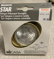 5 Stk. Migros miCasaHalogen Einbauspot beweglich