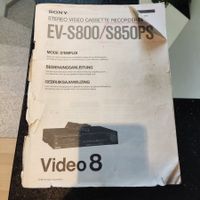 Bedienungsanleitung EV-S800 S850 Video 8