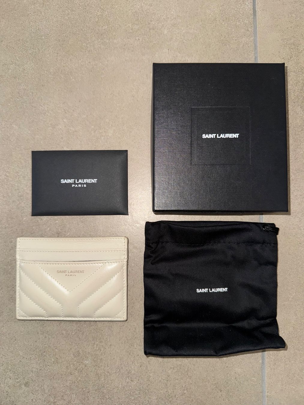 Saint Laurent Portafogli: Saint Laurent card holder – Usato da Nyon venduto da abe_fn6h 4