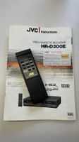 JVC HR-D300E Videorecorder Fernbedienung & Anleitung