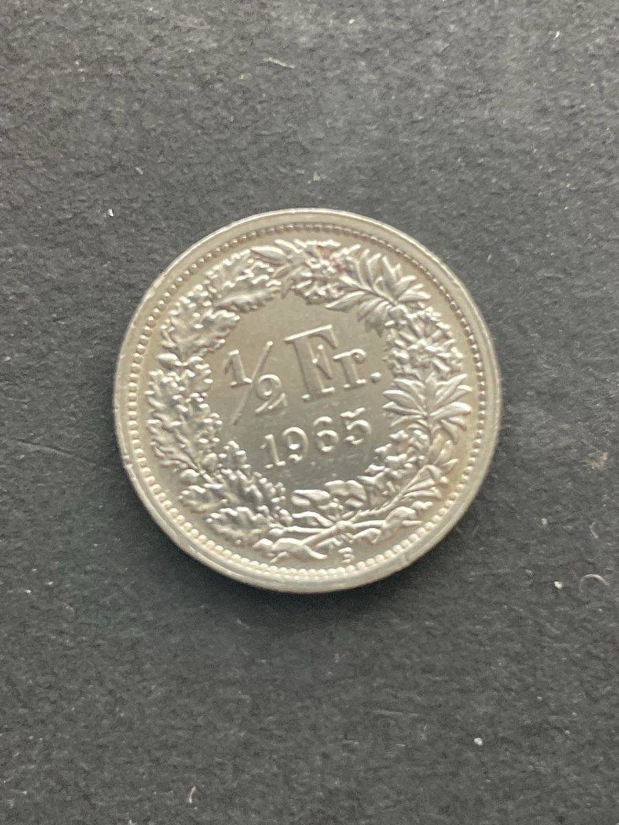 Tutti le monete: -.50 Silber CH Jahr 1965 – Usato da Meierskappel venduto da Hala03 1