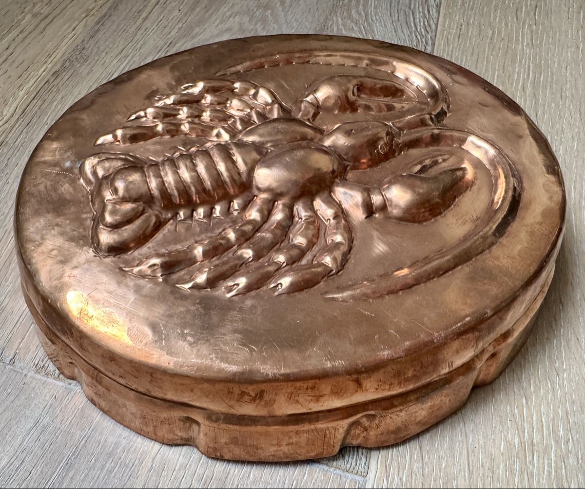 Backformen: Antike Backform Kupfer Hummer – Gebraucht aus Rothrist von Luckywinner 1