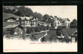 AK Adelboden, Grand Hotel Kurhaus, 1909