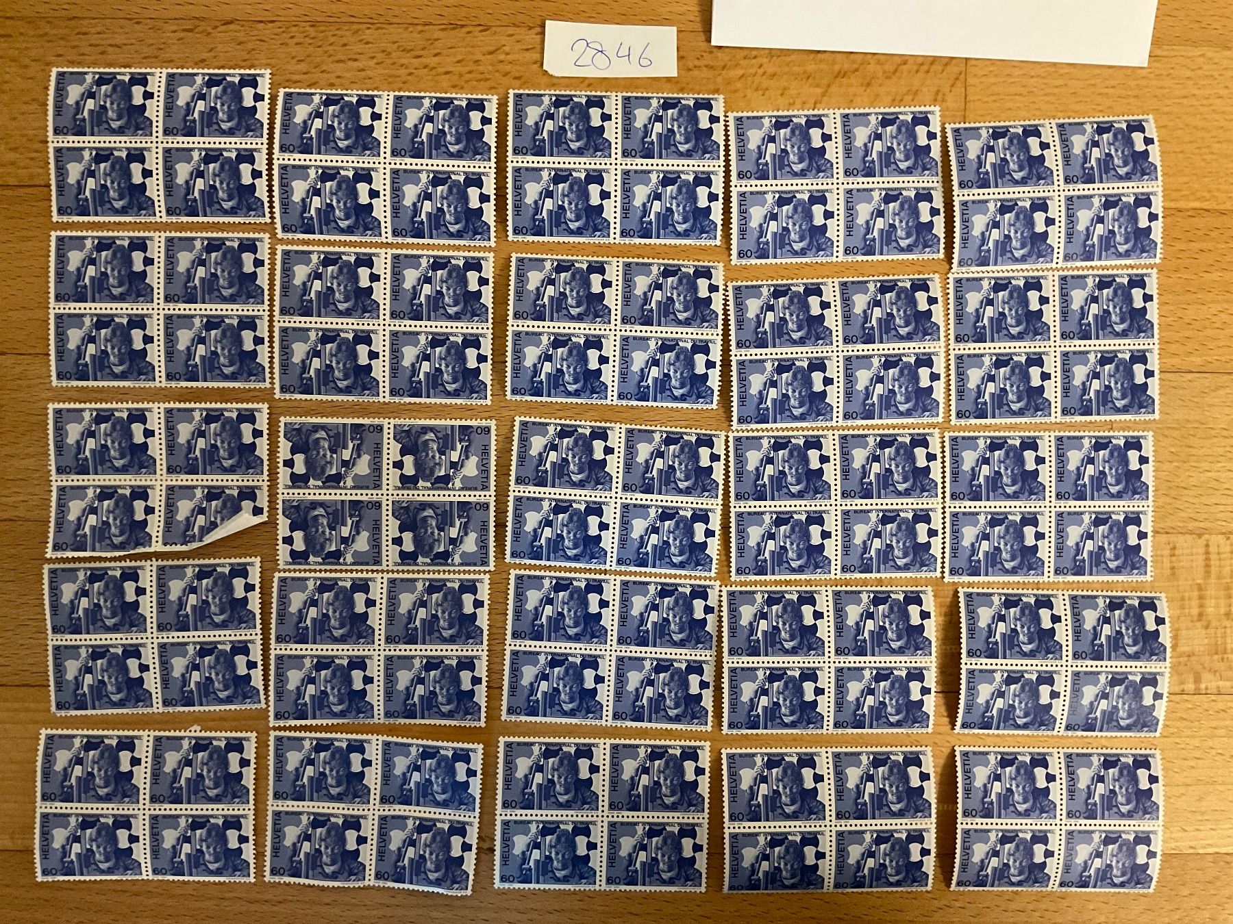 Tutti i francobolli: 60Fr Ämter Frankaturware ungestempelt postfrisch Sammlung – Nuovo (secondo la descrizione) da Wil SG venduto da Chefsugus