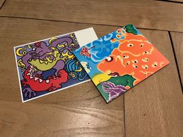 COURTNEY FORBES 11 x Kunstkarten NEU
