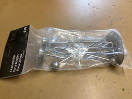 4er Kerzenhalter Porta-bougie neu