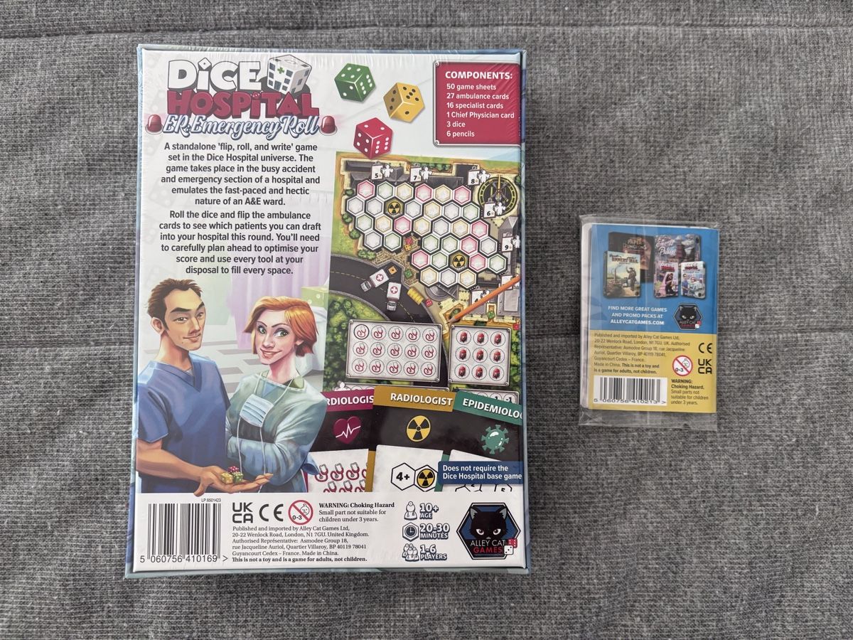 Giochi: Dice Theme Park & Dice Hospital – Nuovo (secondo la descrizione) da Baden venduto da ThanksForAllTheFish 1