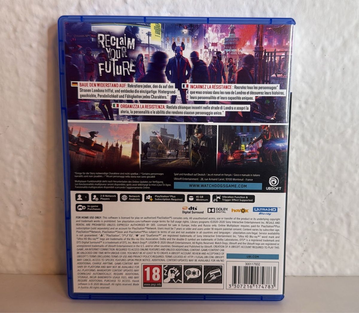 Sony Giochi: Watch Dogs: Legion - PS5 - Great Graphics! – Usato da Ehrendingen venduto da bubulence 1