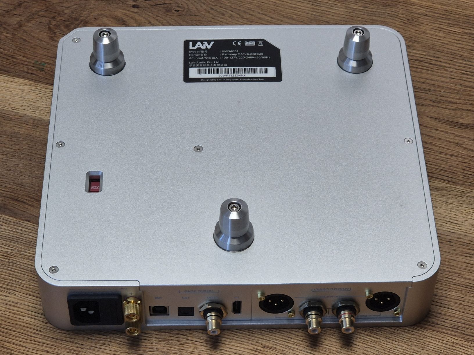 Convertitori: Laiv Harmony DAC mit Stillpoints (NP 3350.-CHF)  – Nuovo (secondo la descrizione) da Cham venduto da slopeglider 2