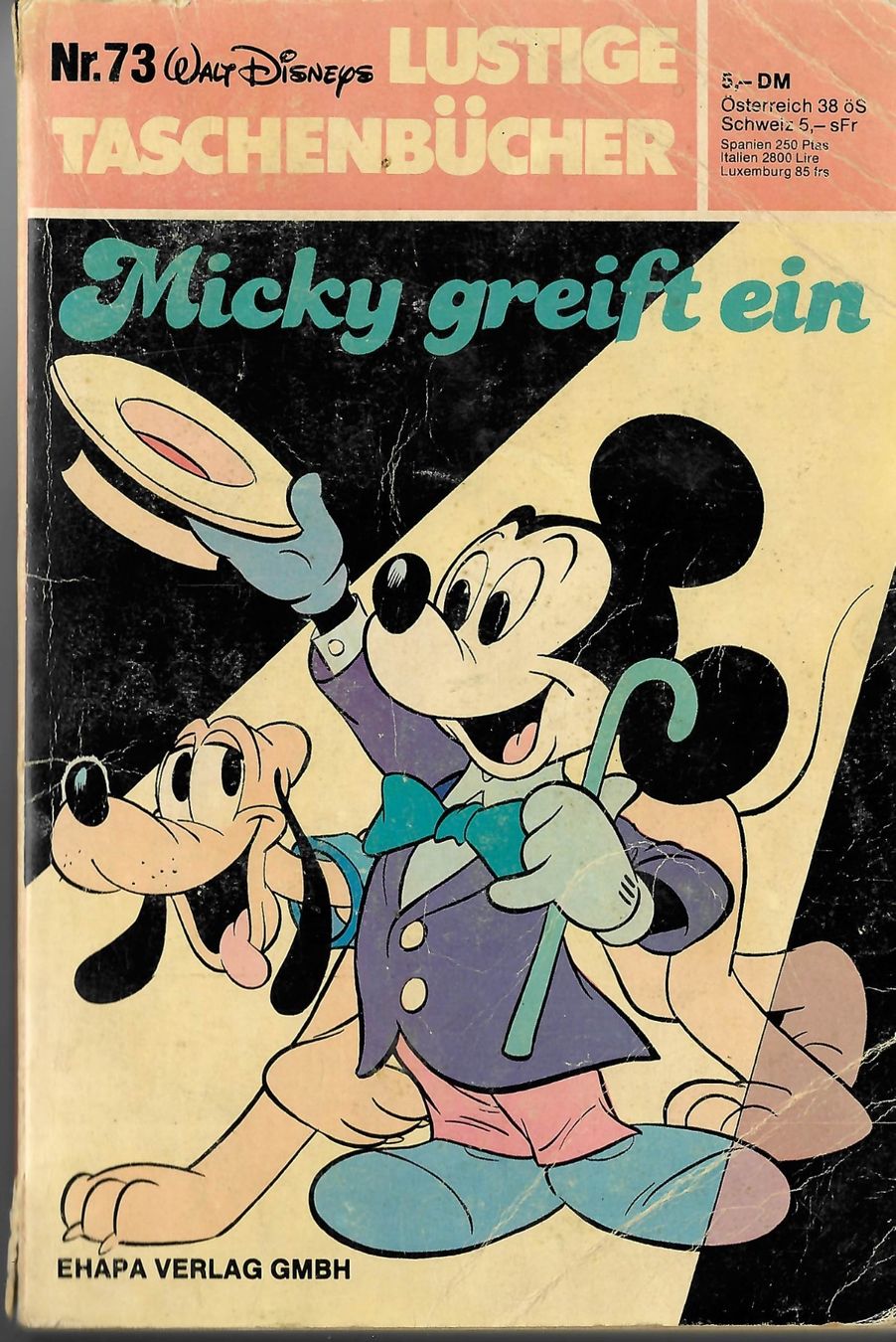 BD: Lustiges Taschenbuch LTB 73 – D'occasion à Eggersriet par glasshouse3egg