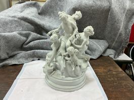 Skulptur Putti & Nymphen
