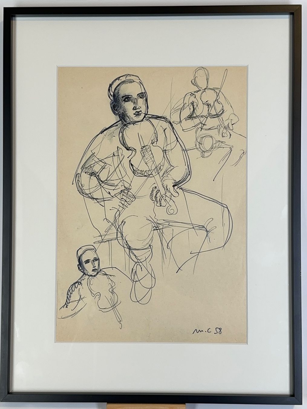 Foto & Immagini: Mario Comensoli, Figurenstudie 1958 – Usato da Adliswil venduto da Kiambu