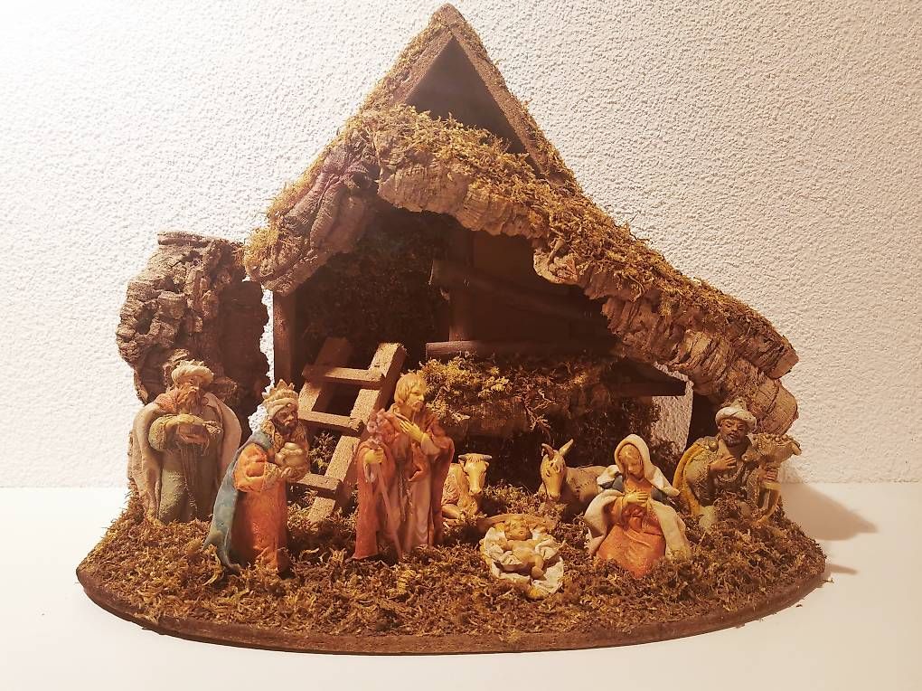 Tutte le decorazioni: Weihnachtskrippe, alt  – Usato da Edlibach venduto da Sanib 3