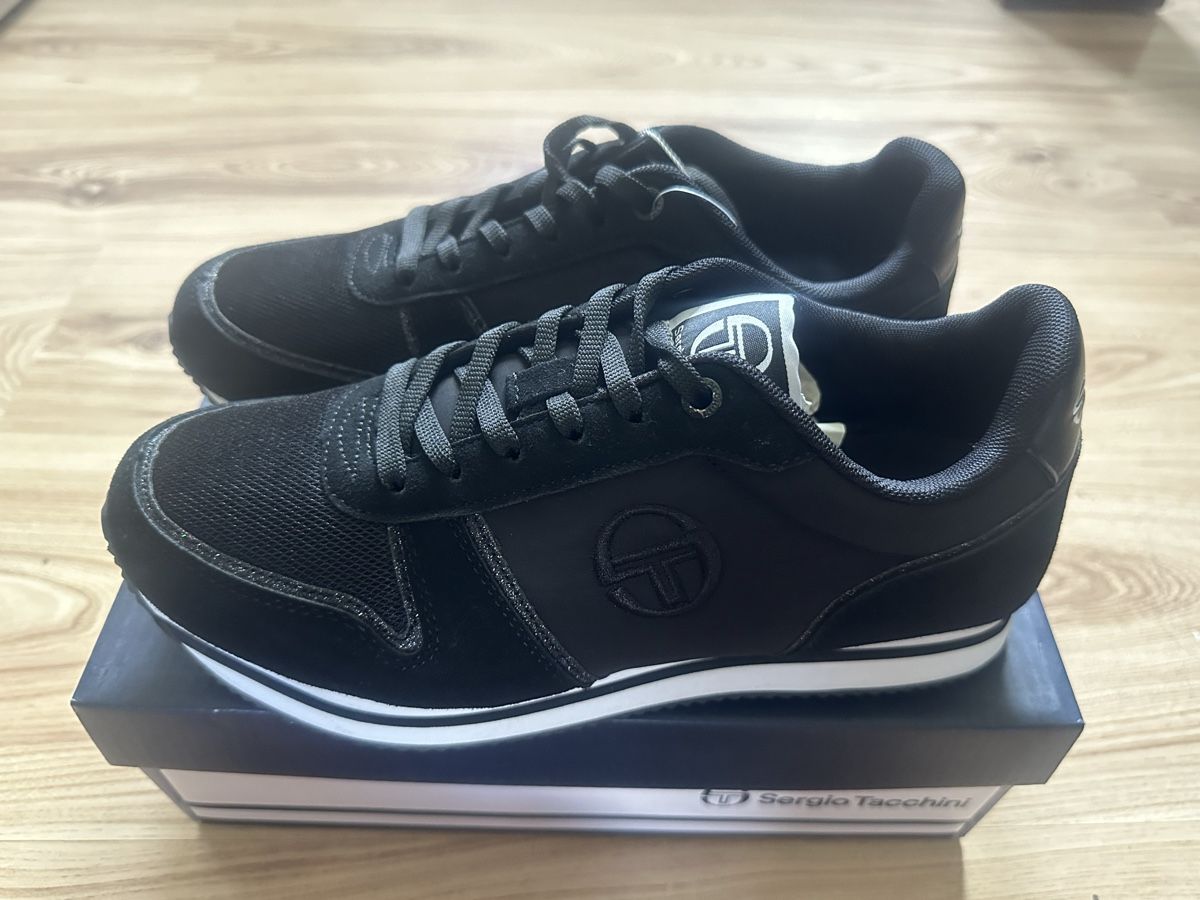 Scarpe da donna: Damen Schuhe Sergio Tacchini 40 Nummer Schwarz Farbe – Nuovo e nell'imballaggio originale da Rotkreuz venduto da Outlet-luxus 3