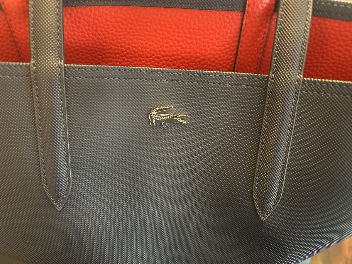 Lacoste Borse da donna: Schultertasche Lacoste + Innentasche blau-rot – Usato da Chur venduto da Pott 2