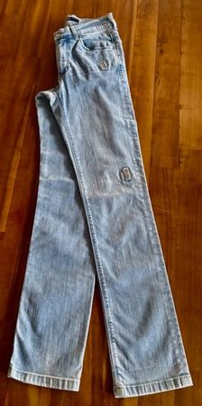 Angeljeans Gr. 34 – mit Glitzerdetails, sehr guter Zustand