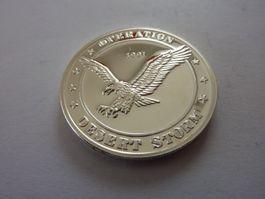 1 Unze - Silbermedaille aus Amerika : Operation Desert Storm