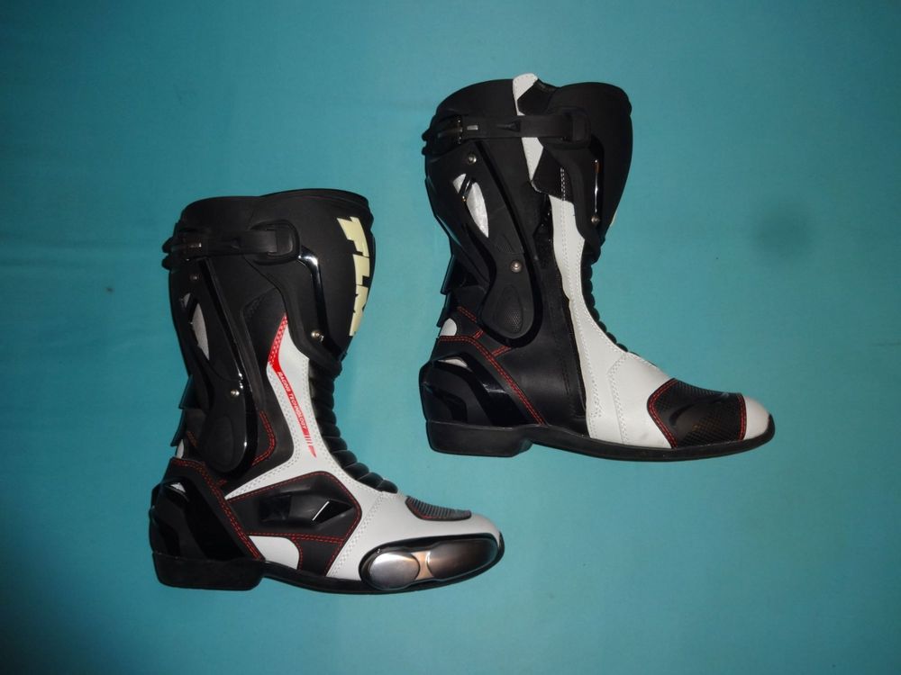 FLM Motorradstiefel Gr 41 Neuwertig Motorrad Schuhe Stiefel