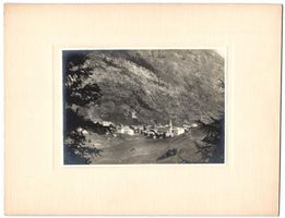 Fotografie Zermatt, Blick auf den Ort mi