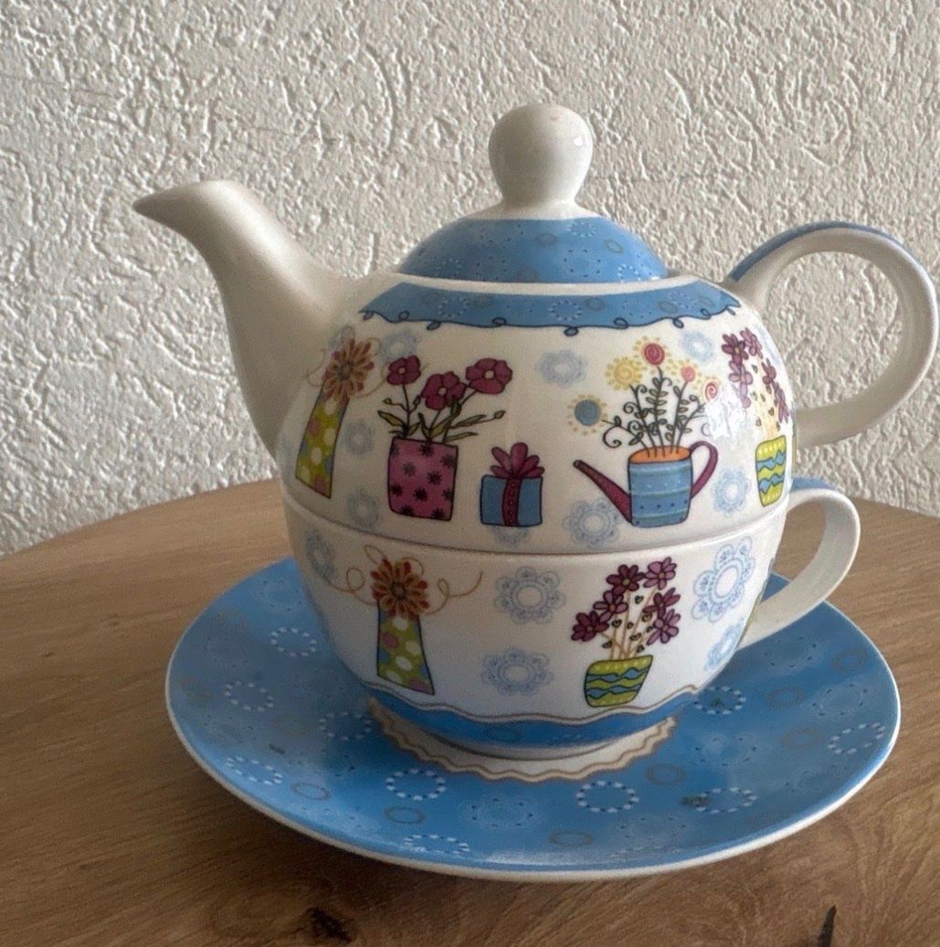 Teiere: Teekanne mit Tasse – Usato da Aarwangen venduto da kah_79t5