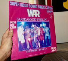 War –Good, Good Feelin' / The Music Band 12" LIMITED EDITION