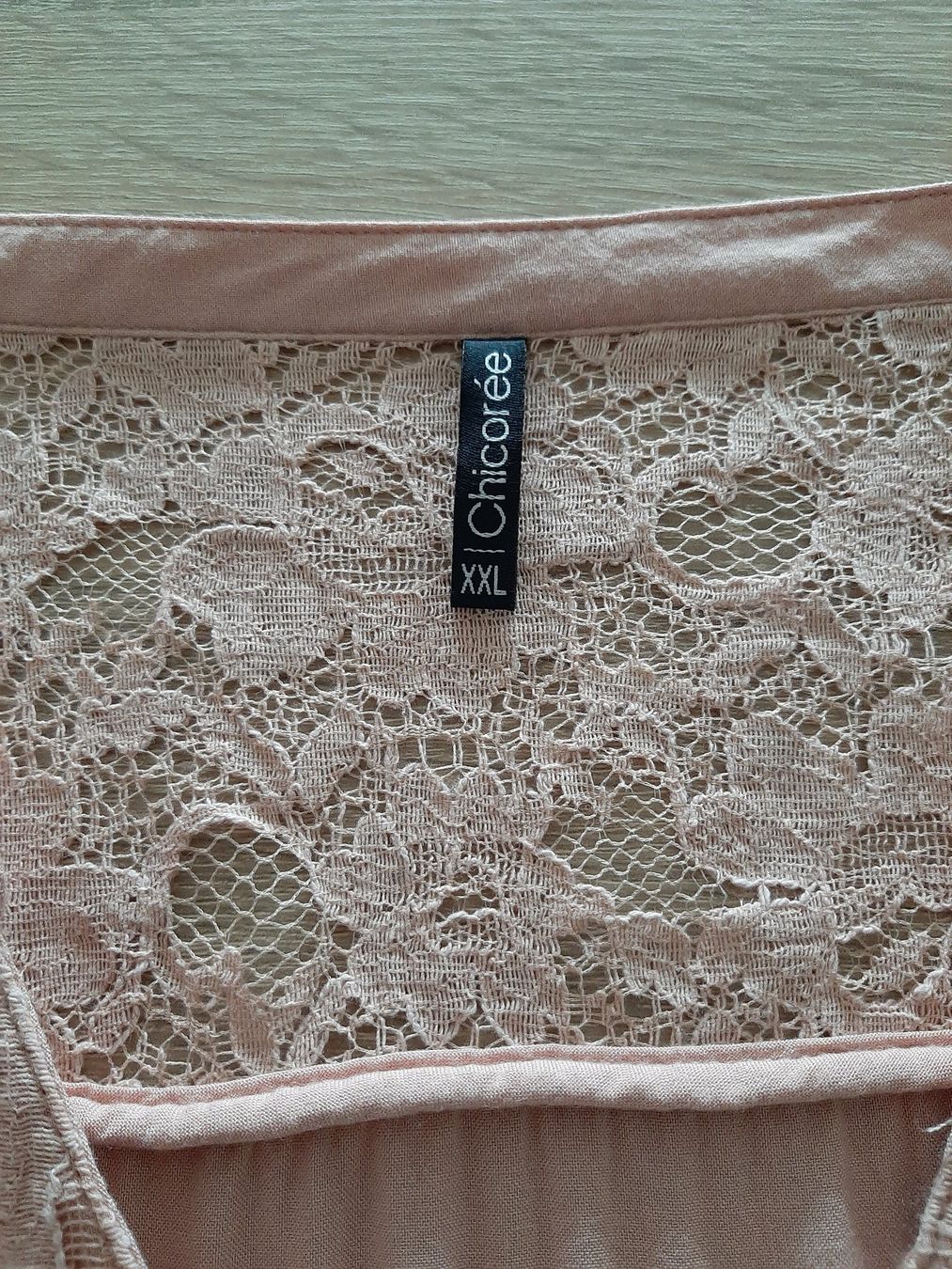 Blusen: Chicorée Bluse rosa mit Spitze Grösse XXL – Neu (gemäss Beschreibung) aus Menziken von Rien1 2