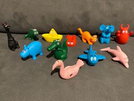 Lot de figurines Barbapapa, idéal pour collectionneurs!