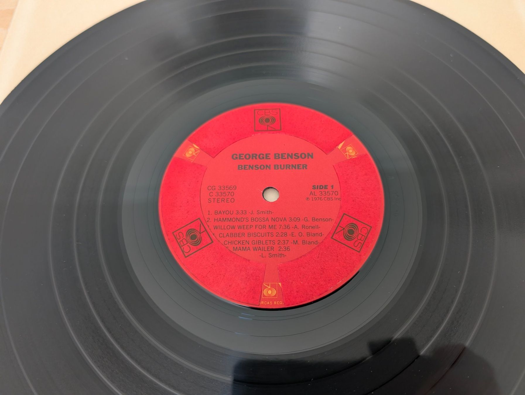 Dischi in vinile: George Benson – Benson Burner  US 76 – Usato da Ebikon venduto da kisuM 5