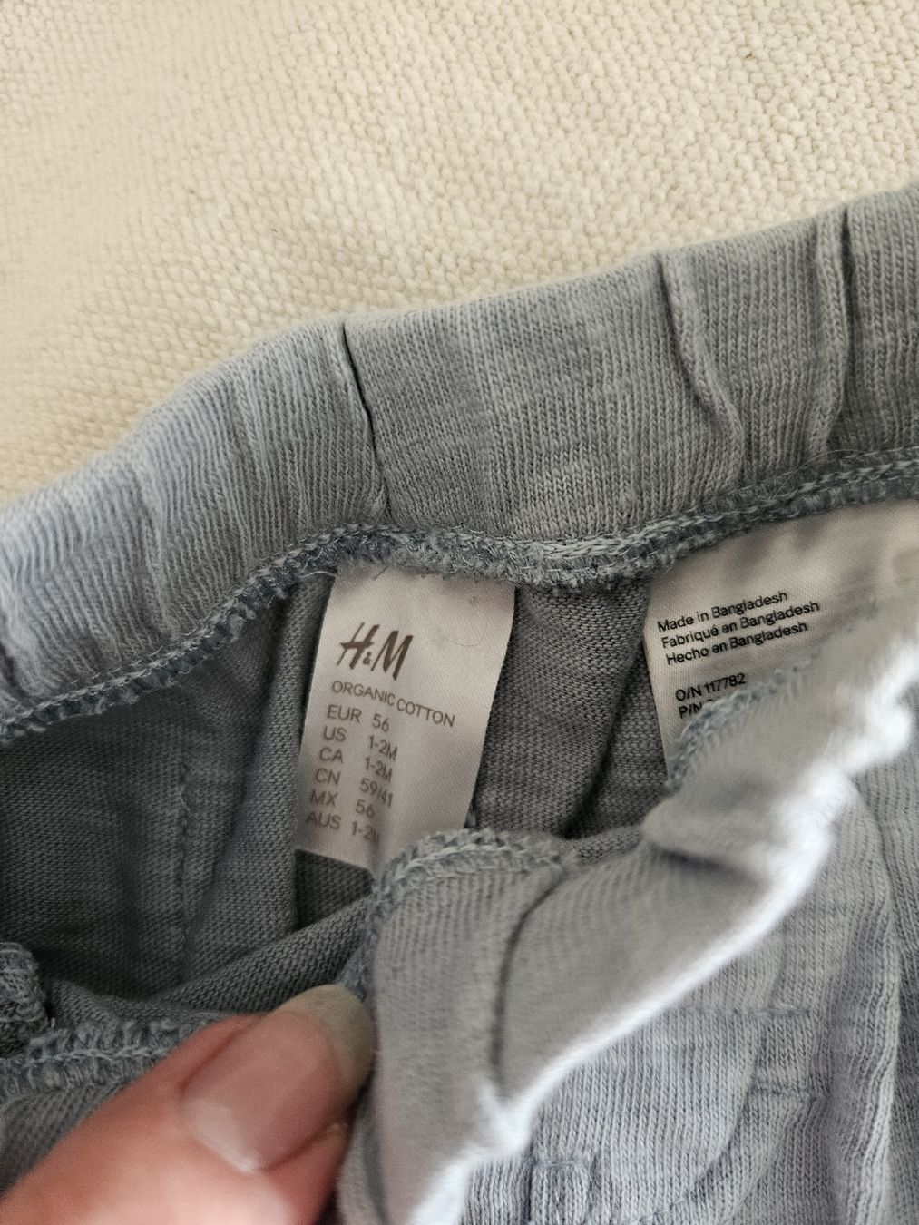 H&M Pantaloni: H&M Baby Shorts, Gr. 56, hellblau – Usato da Wil SG venduto da an_ka 1