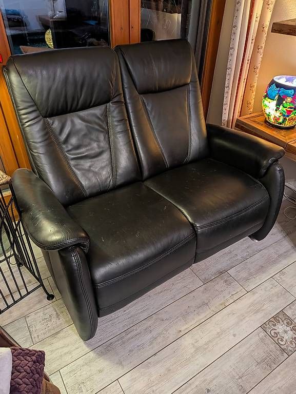 Sessel: zweier Relax Sessel aus Leder – Gebraucht aus Romanshorn von Haon1
