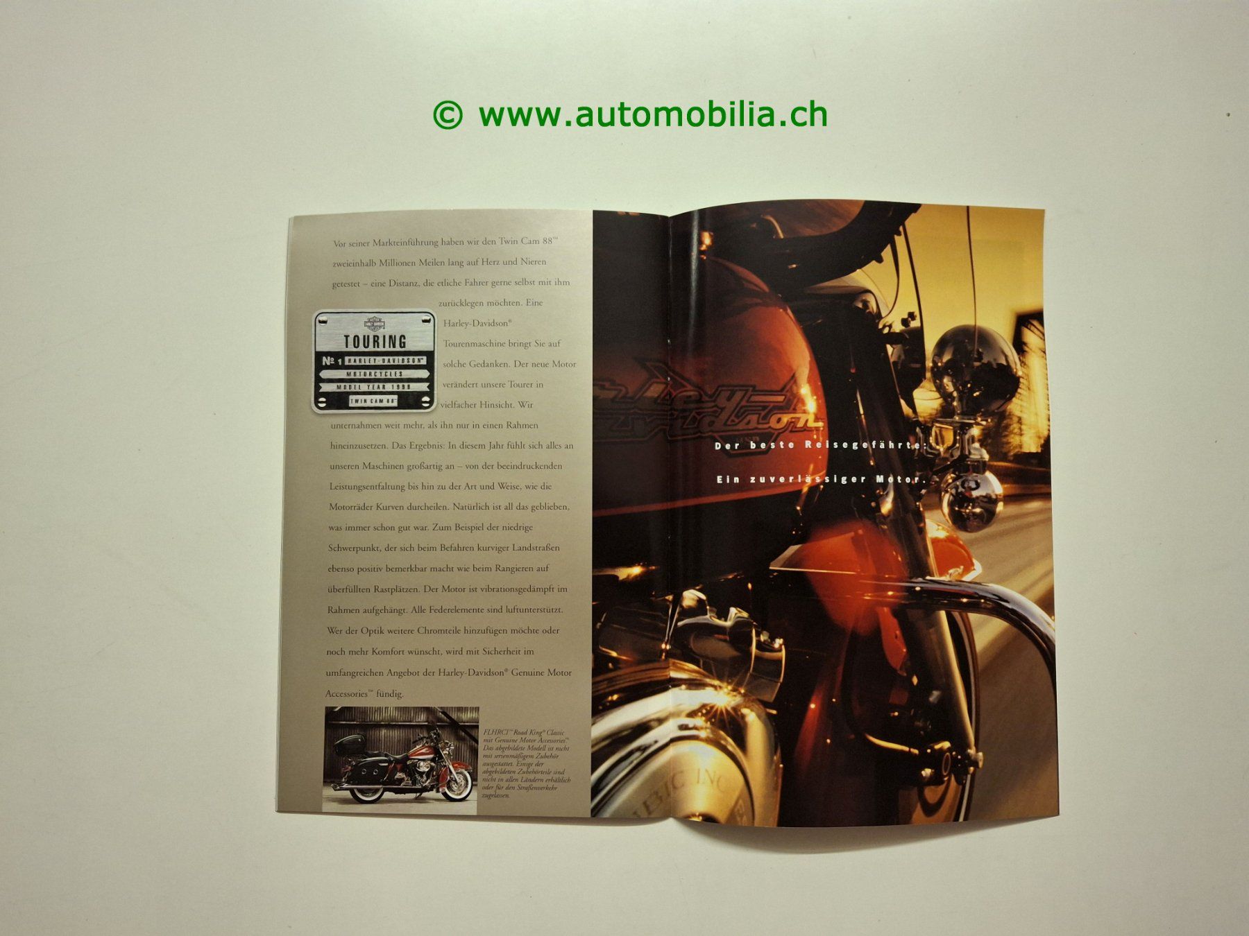 Documenti: Harley-Davidson Modellprogramm 1999 Prospekt deutsch – Usato da Weingarten-Kalth venduto da Bettelbruenneli 6