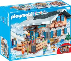 PLAYMOBIL 9280 Skihütte Family Fun – fabrikneu + OVP