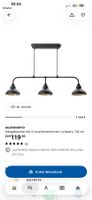 Hängeleuchte  mit 3 Leuchtschirmen schwarz von IKEA