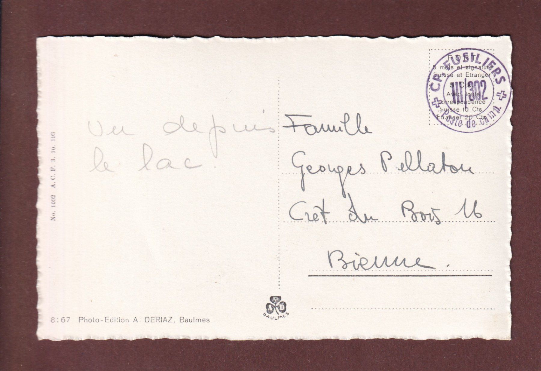 Cartoline postali: GRANDSON - Le Château - Feldpost – Usato da Pully venduto da nicecards-shop 1