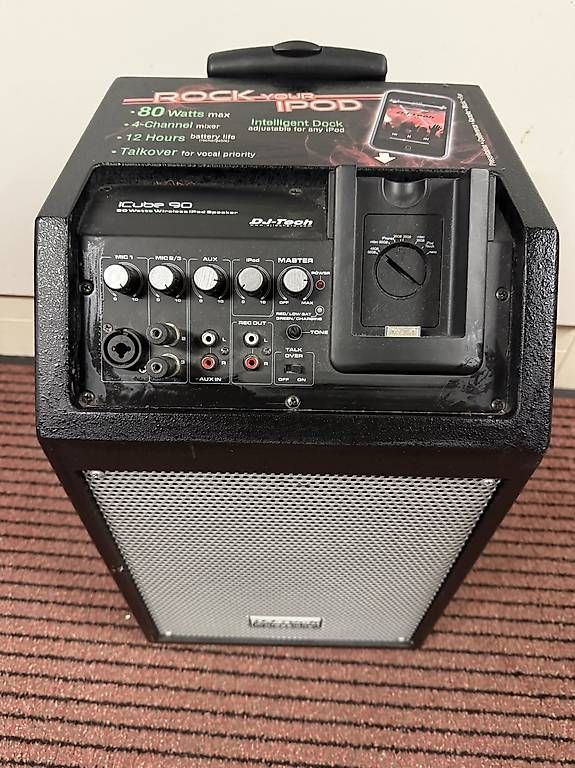 Dj-Tech Amplificatori: DJ-Tech iCube 90 - Mobiler Lautsprecher mit 80 Watt – Usato da Niederhasli venduto da Surfi7 3